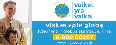 Globos centro organizuojamų renginių globėjams (rūpintojams) kokybės vertinimo anketa